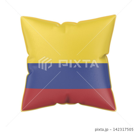 Pillow with the flag of Colombia Pillow with the flag of Colombia 142317505