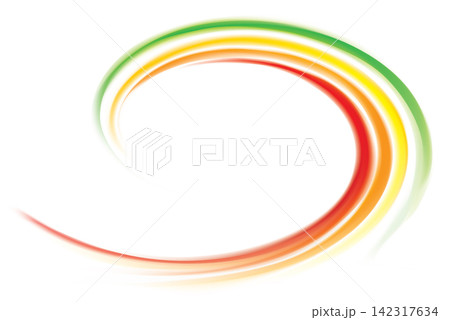 Vector backdrop of spiral rainbow spectrum Vector backdrop of spiral rainbow spectrum 142317634