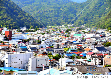 静岡県松崎町中心街を望む(静岡県松崎町)【2026.8】 静岡県松崎町中心街を望む(静岡県松崎町)【2026.8】 142318764