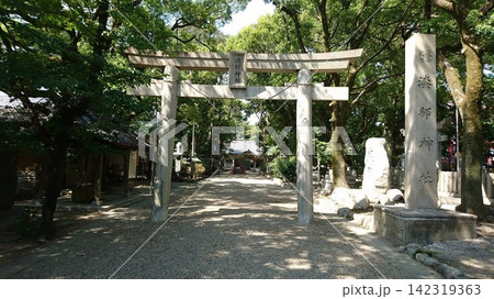 漆部神社の鳥居と社号標!愛知県あま市 漆部神社の鳥居と社号標!愛知県あま市 142319363