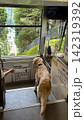 御岳山のケーブルカーに乗る犬 142319392