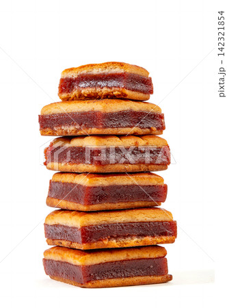 traditional Chinese Sweet Layered Pastry Cake Snack 142321854