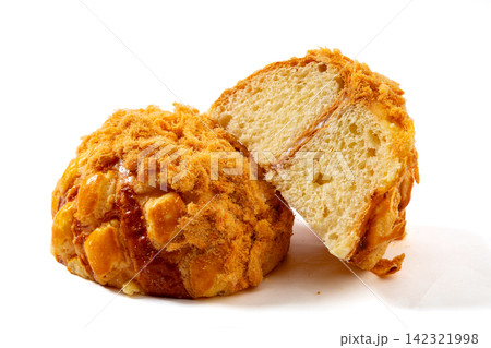 pineapple Bun with Pork Floss Filling Bakery Snack pineapple Bun with Pork Floss Filling Bakery Snack 142321998
