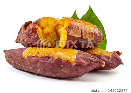 roasted Red Sweet Potato Root Vegetable Food roasted Red Sweet Potato Root Vegetable Food 142322875