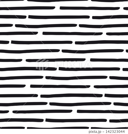 Abstract seamless pattern with hand drawn horizontal lines. Abstract seamless pattern with hand drawn horizontal lines. 142323044
