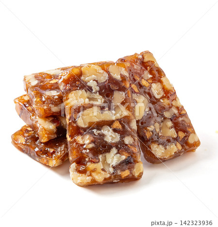 red Date Walnut Soft Gelatin Cake 142323936