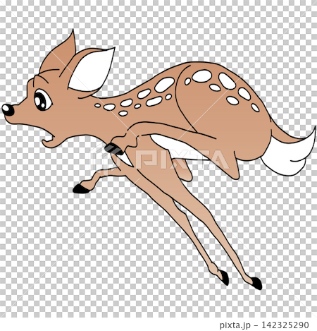 Hand-drawn animal illustration ☆ Fawn Hand-drawn animal illustration ☆ Fawn 142325290