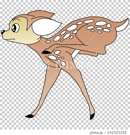 手繪動物插畫☆小鹿 142325292