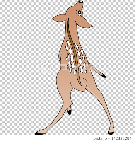 Hand-drawn animal illustration ☆ Doe Hand-drawn animal illustration ☆ Doe 142325294