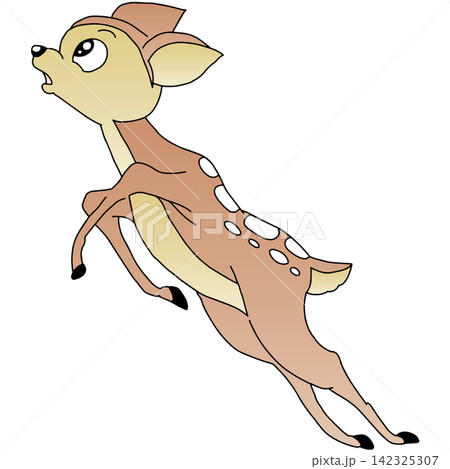 手書き動物イラスト☆子鹿 手書き動物イラスト☆子鹿 142325307