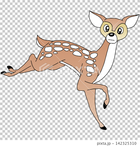 Hand-drawn animal illustration ☆ Fawn Hand-drawn animal illustration ☆ Fawn 142325310