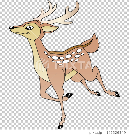 Hand-drawn animal illustration ☆ Deer Hand-drawn animal illustration ☆ Deer 142326549