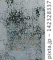 Peeling Paint Surface on Gray Weathered Background 142328337