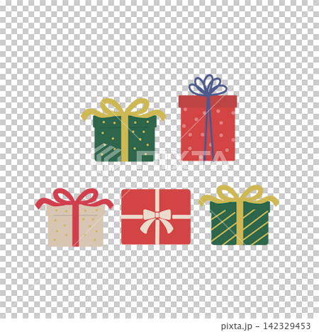 Christmas present illustration, gift box, birthday, Respect for the Aged Day, Mother's Day, Father's Day Christmas present illustration, gift box, birthday, Respect for the Aged Day, Mother's Day, Father's Day 142329453