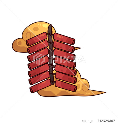 Illustration of Chinese Firecracker Illustration of Chinese Firecracker 142329807