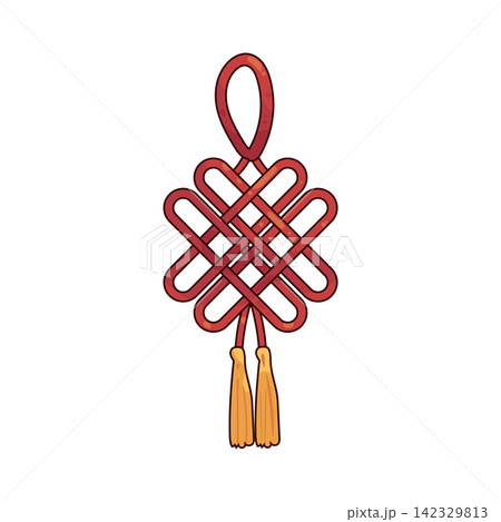 Illustration of Chinese Knot Illustration of Chinese Knot 142329813