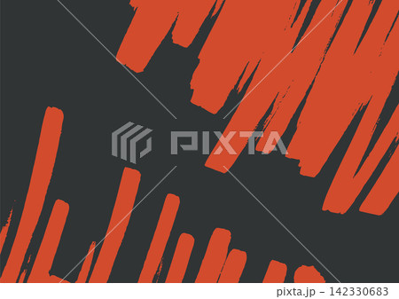 Abstract Red Brush Strokes on Dark Background Abstract Red Brush Strokes on Dark Background 142330683