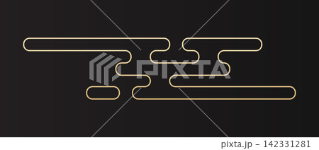 Chinese cloud icon. Japanese cloud. China ornament. Asian clouds. Decorative elements for design. Vector illustration Chinese cloud icon. Japanese cloud. China ornament. Asian clouds. Decorative elements for design. Vector illustration 142331281