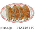 中華皿の餃子 142336140