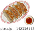中華皿の餃子 142336142