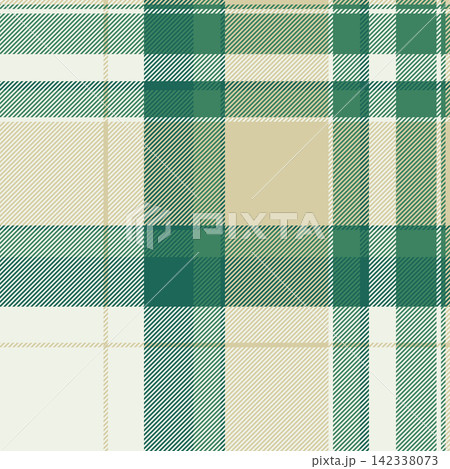 String texture fabric check, merry background seamless textile. Light pattern vector plaid tartan in white and light colors. String texture fabric check, merry background seamless textile. Light pattern vector plaid tartan in white and light colors. 142338073