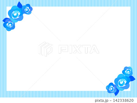 バラのフレーム背景 バラのフレーム背景 142338620