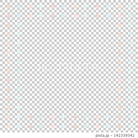 Simple star frame in pink and light blue Simple star frame in pink and light blue 142339342