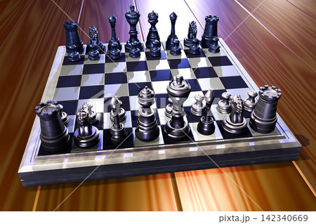チェス　chess　(3DCG) 142340669