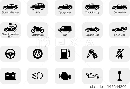 車系アイコンセット 車系アイコンセット 142344202