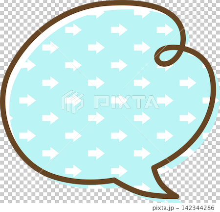 Individual speech bubble icons with patterns Individual speech bubble icons with patterns 142344286