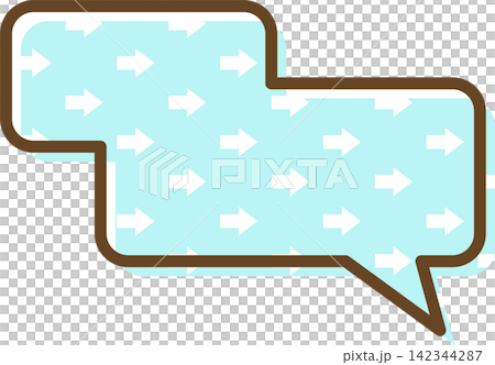 Individual speech bubble icons with patterns Individual speech bubble icons with patterns 142344287
