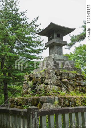 天神峠の石燈籠 榛名山 天神峠の石燈籠 榛名山 142345173