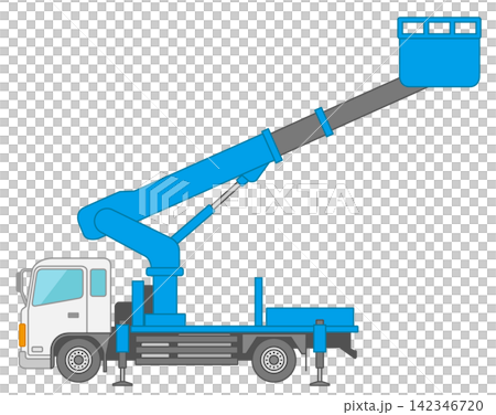 Aerial work platform icon 142346720