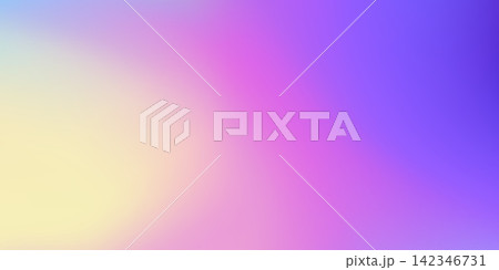 Hologram gradient background with smooth dreamlike color transition flowing. Dreamlike rainbow iridescent foil with pearlescent surface for beauty brand product packaging or cosmetics advertising Hologram gradient background with smooth dreamlike color transition flowing. Dreamlike rainbow iridescent foil with pearlescent surface for beauty brand product packaging or cosmetics advertising 142346731