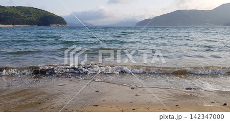 beautiful tropical sea and beach with blue sky beautiful tropical sea and beach with blue sky 142347000