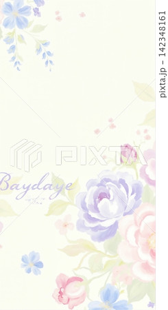Big set of soft pastel watercolor floral seamless patterns for creative design projects Big set of soft pastel watercolor floral seamless patterns for creative design projects 142348161