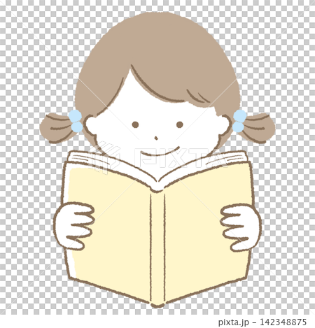 Autumn reading: A girl reading a book Autumn reading: A girl reading a book 142348875