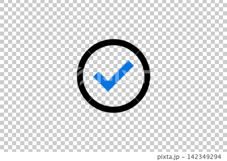 Check Mark Inside Black Circle Icon Representing Verified Approval, Confirmation, Success, And Completion Check Mark Inside Black Circle Icon Representing Verified Approval, Confirmation, Success, And Completion 142349294