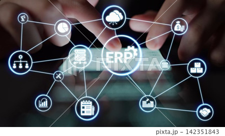 ERP enterprise resource planning system Funnel ERP enterprise resource planning system Funnel 142351843