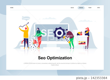 Seo analysis modern flat design concept. Search engine and people concept. Landing page template. Conceptual flat vector illustration for web page, website and mobile website. Seo analysis modern flat design concept. Search engine and people concept. Landing page template. Conceptual flat vector illustration for web page, website and mobile website. 142353364