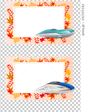 Autumn Shinkansen Frame Autumn Shinkansen Frame 142355182