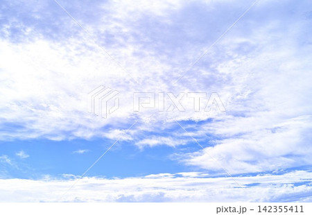 青空と雲イメージ 青空と雲イメージ 142355411