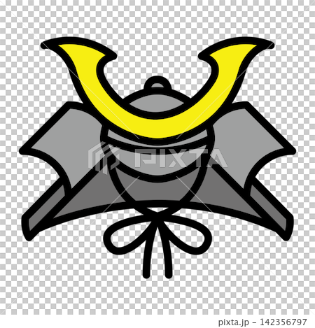 兜のイラスト 兜のイラスト 142356797