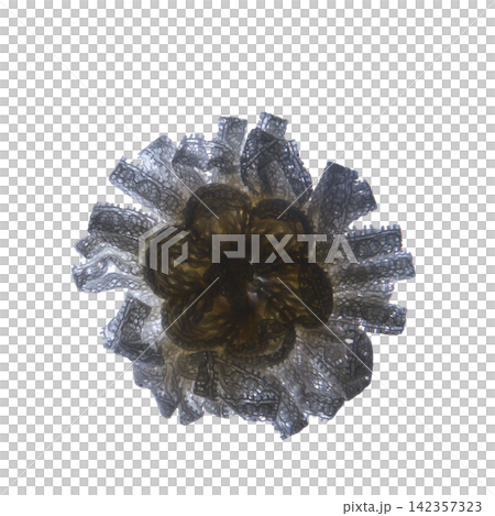 A lace flower decoration A lace flower decoration 142357323