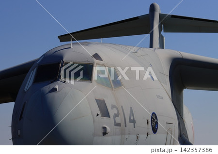 地上展示されたC2輸送機 航空自衛隊の輸送機 地上展示されたC2輸送機 航空自衛隊の輸送機 142357386