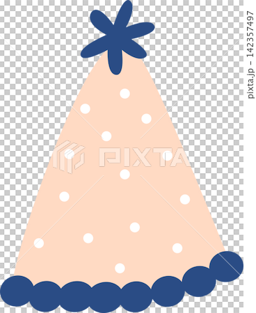 birthday cone cap illustration birthday cone cap illustration 142357497