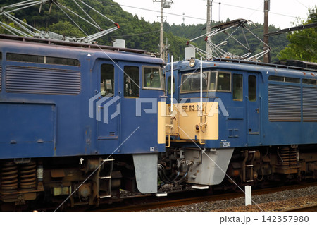 風の群馬気まま旅(常に二両で仲のいい双子ちゃんEF63形電気機関車。)碓氷峠鉄道文化むら 風の群馬気まま旅(常に二両で仲のいい双子ちゃんEF63形電気機関車。)碓氷峠鉄道文化むら 142357980