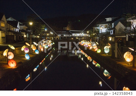 岡山　美観地区の風景 142358043