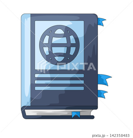 Illustration of Dictionary 142358483