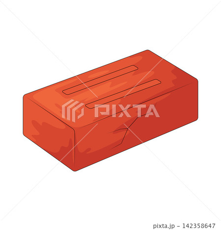 Illustration of Brick Illustration of Brick 142358647
